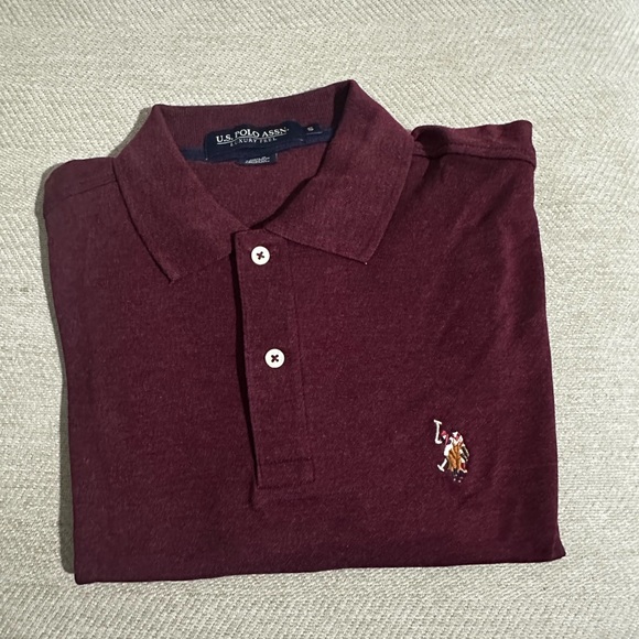 U.S. Polo Assn. Other - Men’s U.S. Polo Assn. Red Polo Shirt Classic Style
